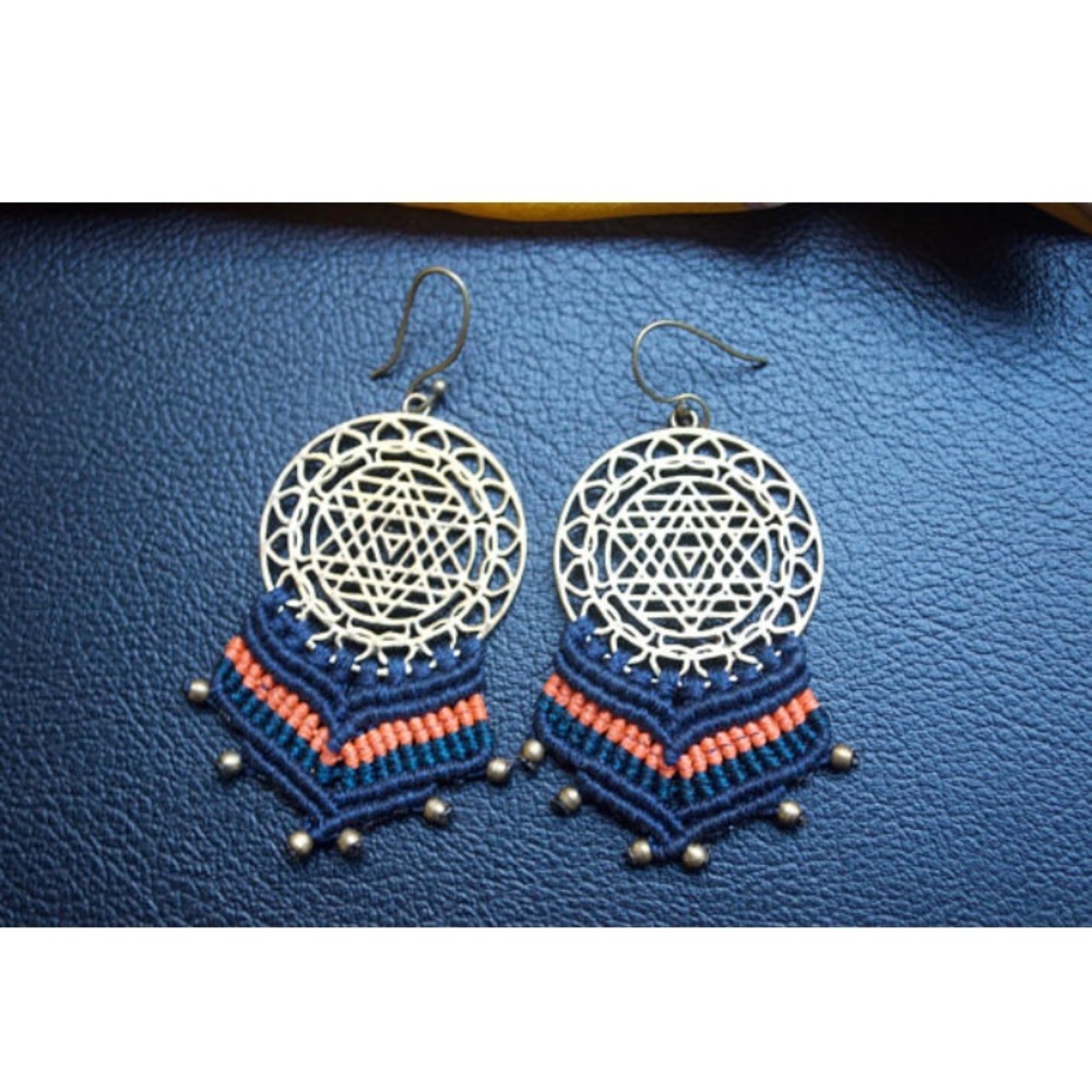 Handmade Macrame Earrings